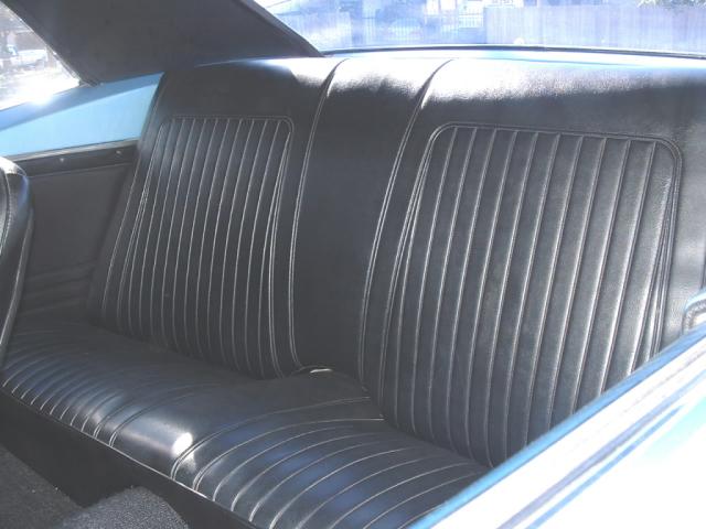 1967 chevrolet camaro 406 backseat