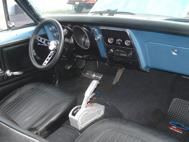 1967 chevrolet camaro 406 interior
