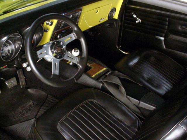 1968 chevrolet camaro rs 406 interior