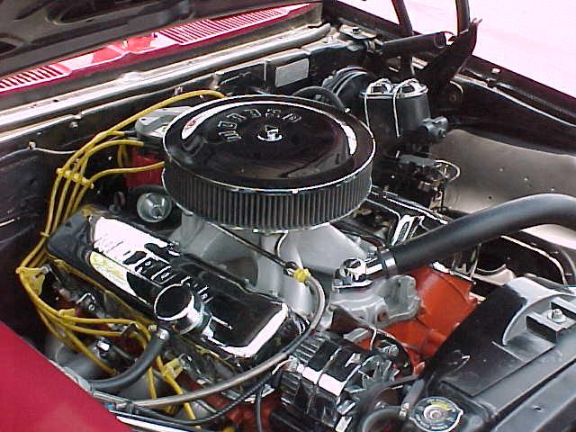1968 chevrolet camaro ss 427 engine