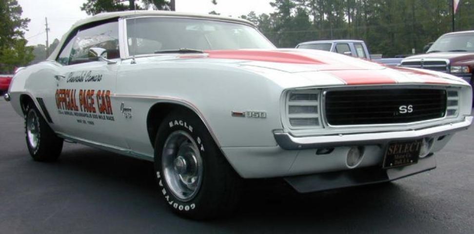 1969 chevrolet camaro z11 pace car rsss 350