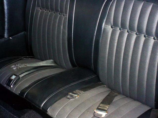 1969 chevrolet camaro ss 396 convertible backseat