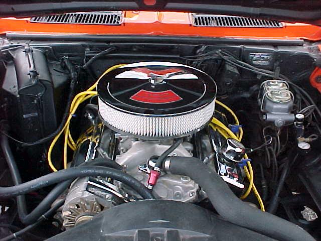1969 chevrolet camaro ss 350 engine