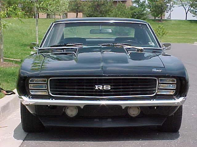 1969 chevrolet camaro rs 350 front