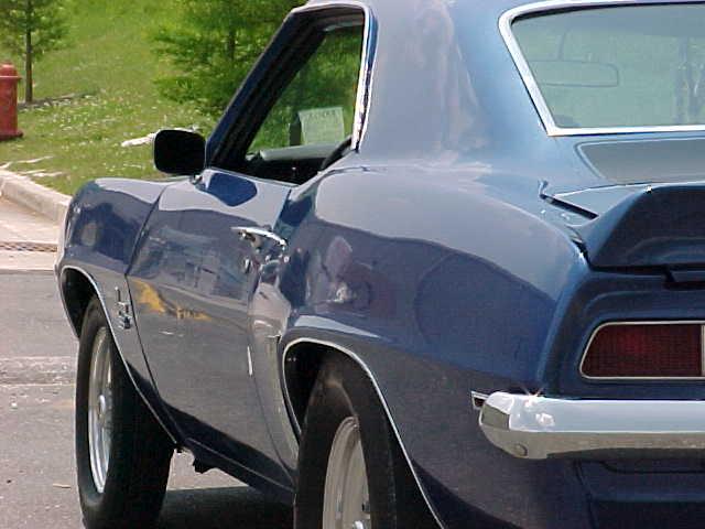 1969 chevrolet camaro ss 355 left side