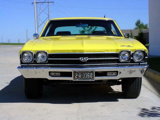 1969 chevrolet chevelle ss 396 front