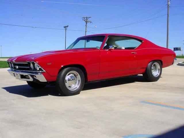 1969 chevrolet chevelle ss 502 side front