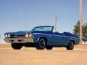 1969 chevrolet chevelle ss 396 convertible side front