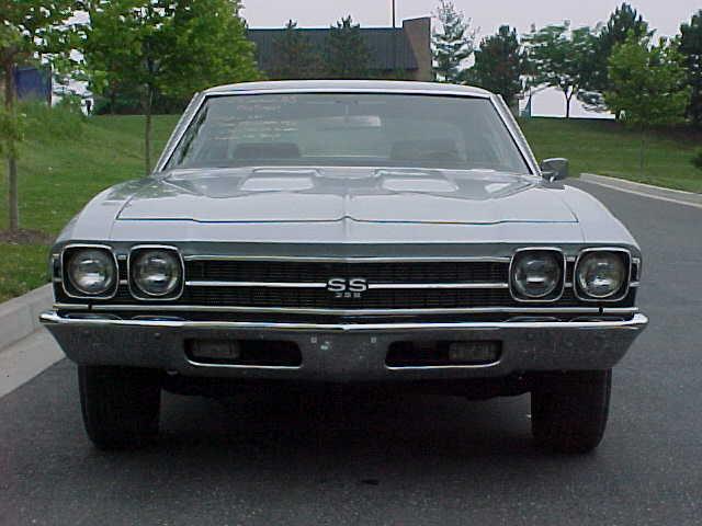 1969 chevrolet chevelle ss 468 front