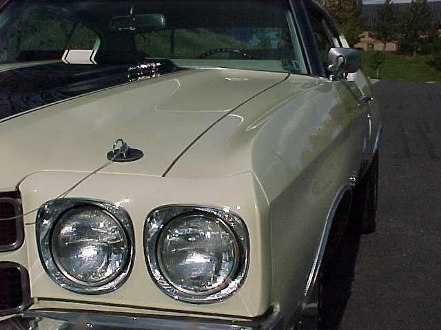 1970 chevrolet chevelle ss 427 left side
