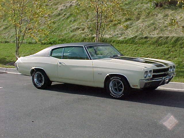 1970 chevrolet chevelle ss 427 right side