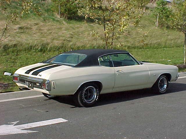 1970 chevrolet chevelle ss 427 right side