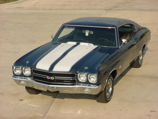 1970 chevrolet chevelle ss 396 side front