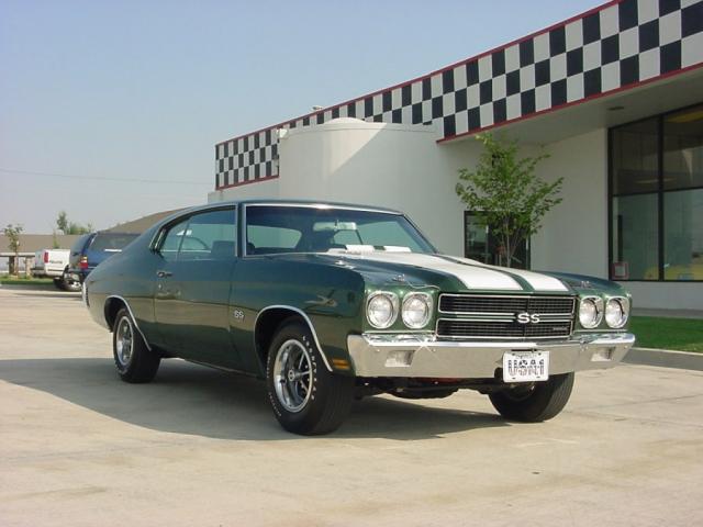 1970 chevrolet chevelle ss 454 side front