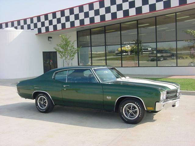 1970 chevrolet chevelle ss 454 side front