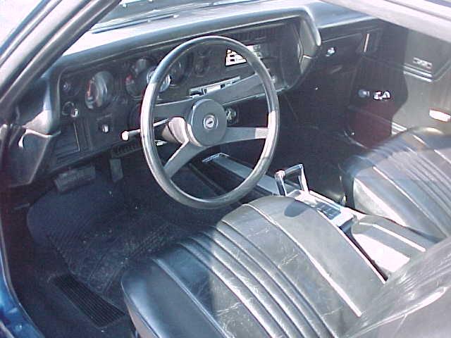 1972 chevrolet chevelle ss 396 interior