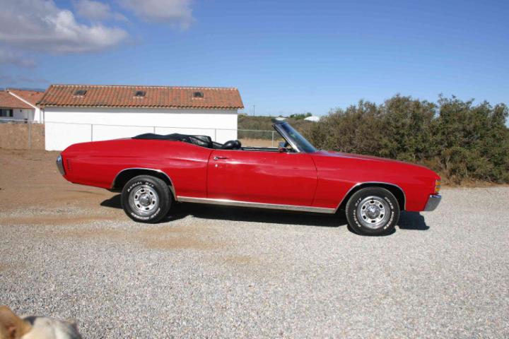 1971 chevrolet chevelle malibu 350 convertible