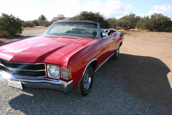 1971 chevrolet chevelle malibu 350 convertible