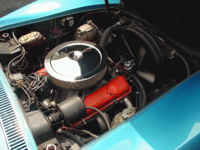 1968 chevrolet corvette convertible engine