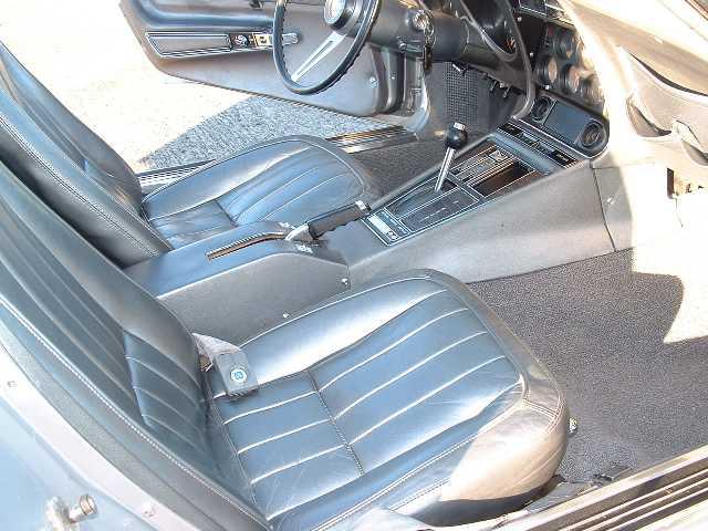 1969 chevrolet corvette 350 interior