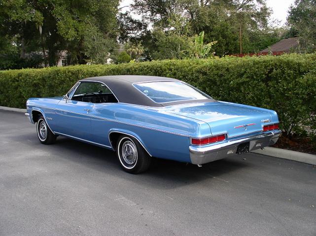 1968 chevrolet impala ss 427 back