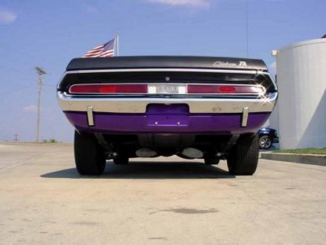 1970 dodge challenger 340 back