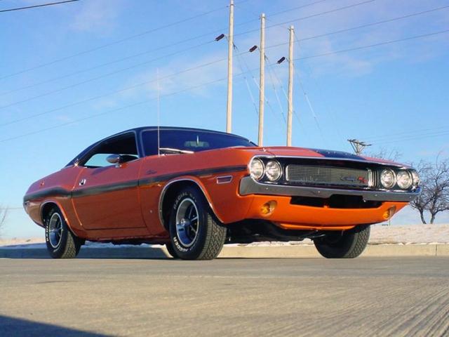 1970 dodge challenger rt 440 side front