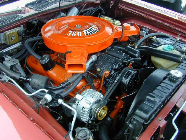 1974 dodge challenger rallye 318 engine