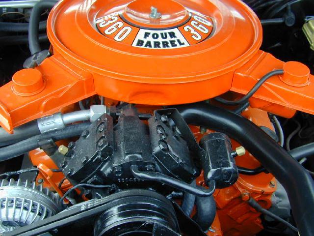 1974 dodge challenger rallye 318 engine