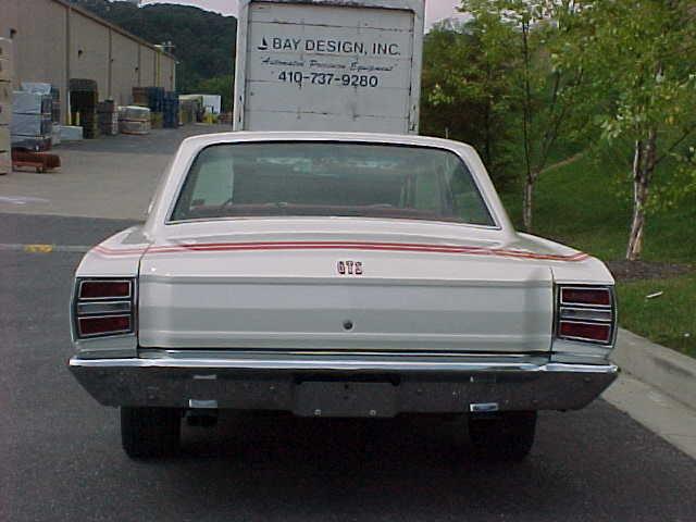 1968 dodge dart gts 340 clone back