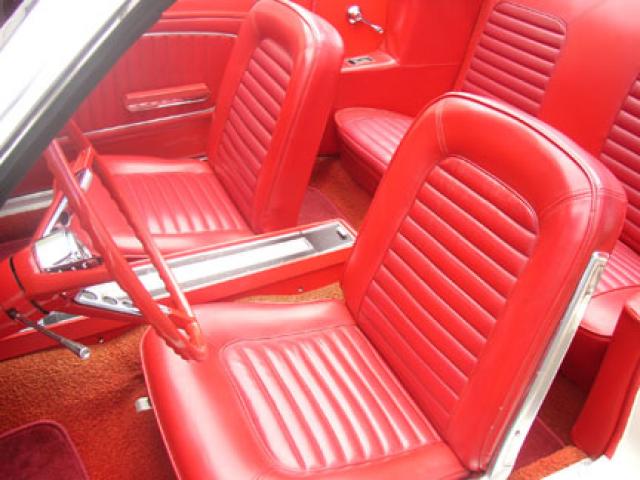 1964 12 ford mustang 289 convertible interior