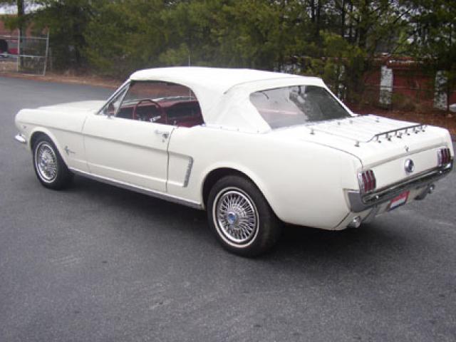 1964 12 ford mustang 289 convertible back