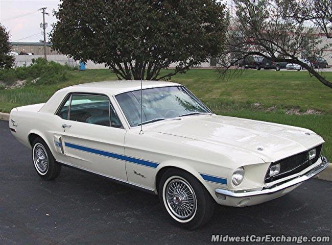 1968 ford mustang gtcs 289