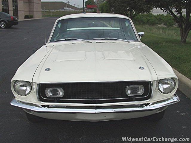 1968 ford mustang gtcs 289
