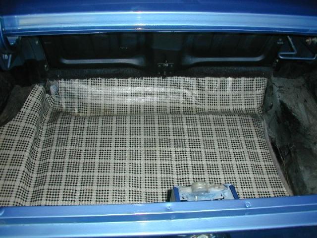 1969 ford mustang mach 1 428 trunk