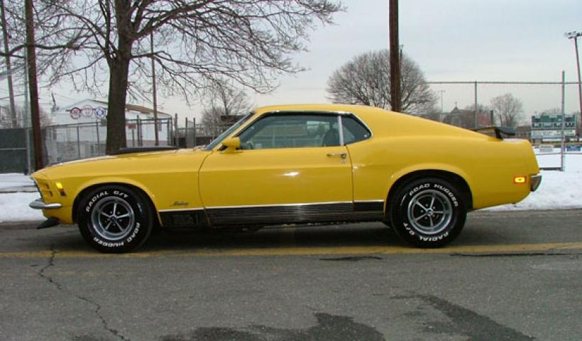 1970 ford mustang mach 1 351