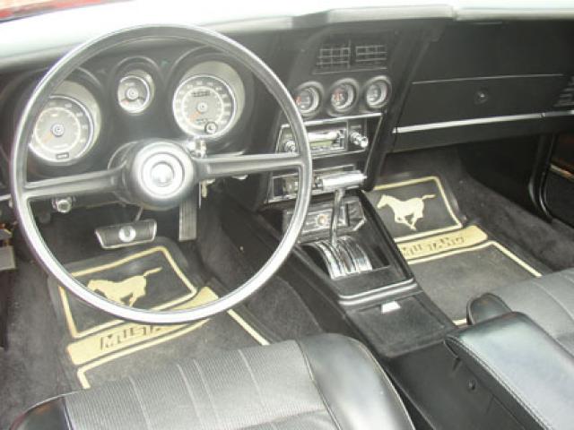 1971 ford mustang 302 convertible dash