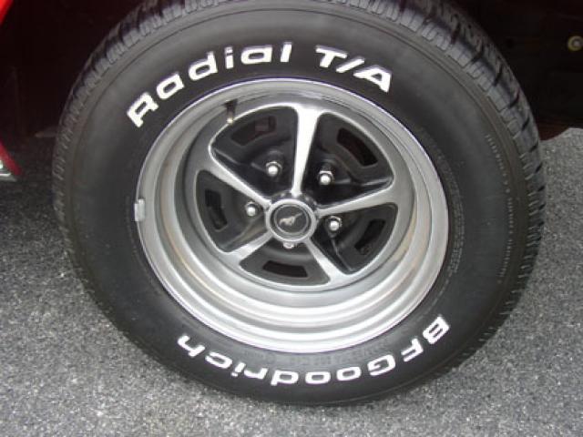 1971 ford mustang 302 convertible wheel