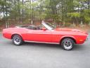 1971 ford mustang 302 convertible side