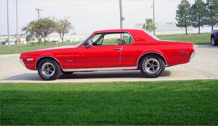 1968 mercury cougar xr7 gt 390 side