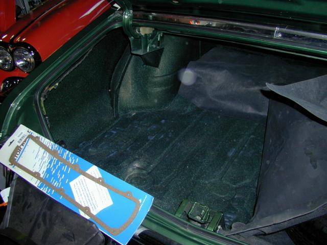 1970 oldsmobile cutlass s w-31 350 trunk