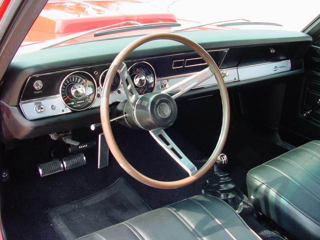 155 1968 plymouth barracuda 426 interior