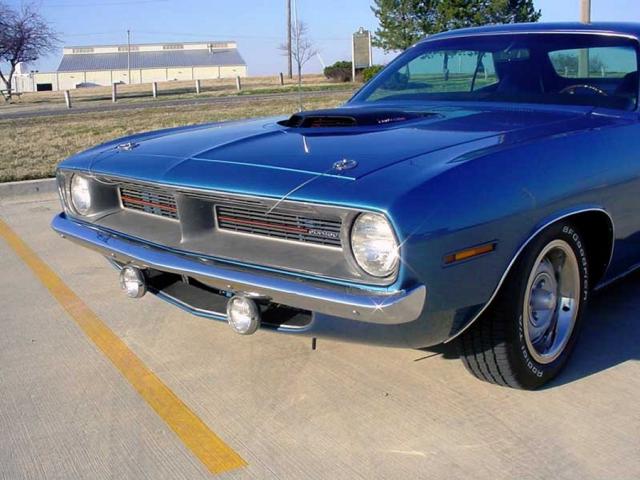 1970 plymouth cuda 440 left front