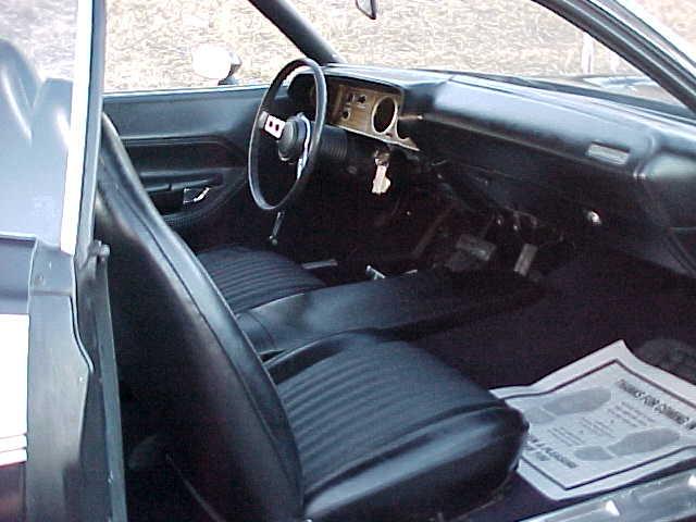 1973 plymouth cuda 440 interior