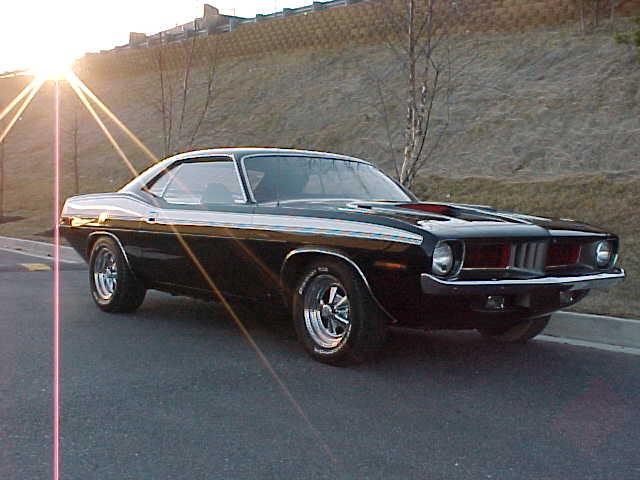 1973 plymouth cuda 440 right side