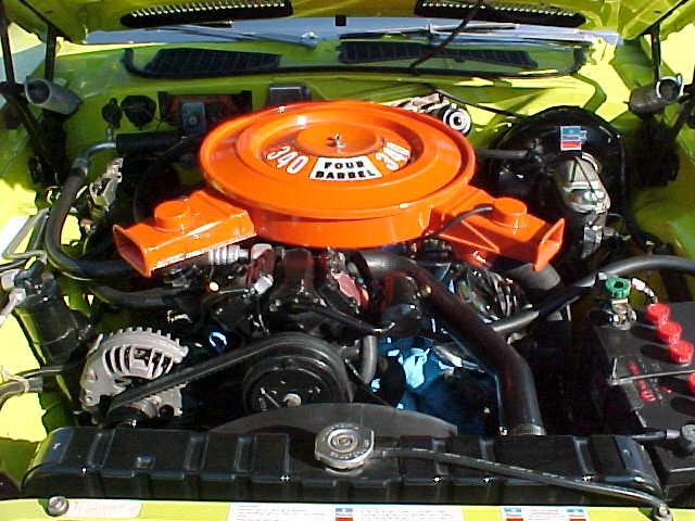 1973 plymouth cuda 340 engine