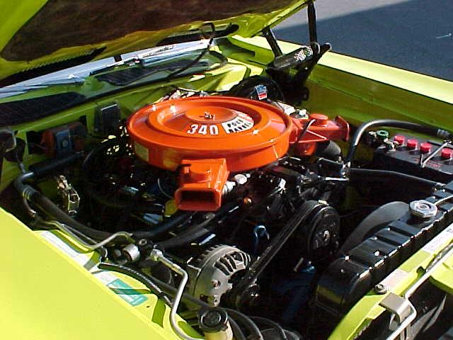 1973 plymouth cuda 340 engine