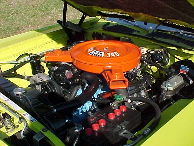 1973 plymouth cuda 340 engine