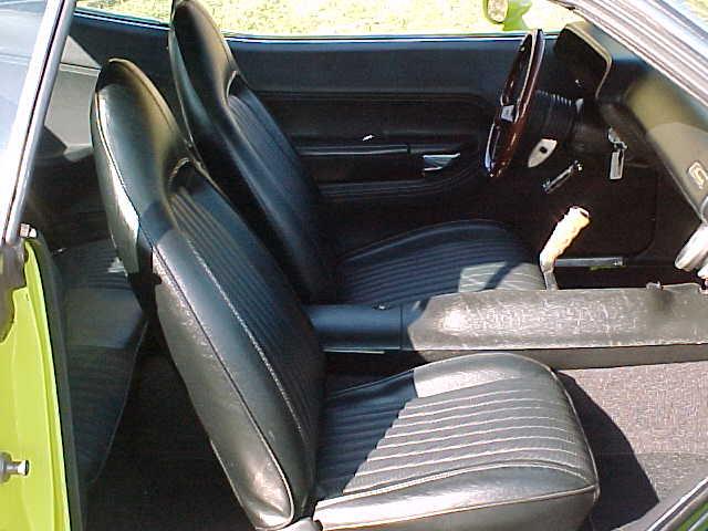 1973 plymouth cuda 340 interior