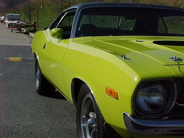 1973 plymouth cuda 340 right side